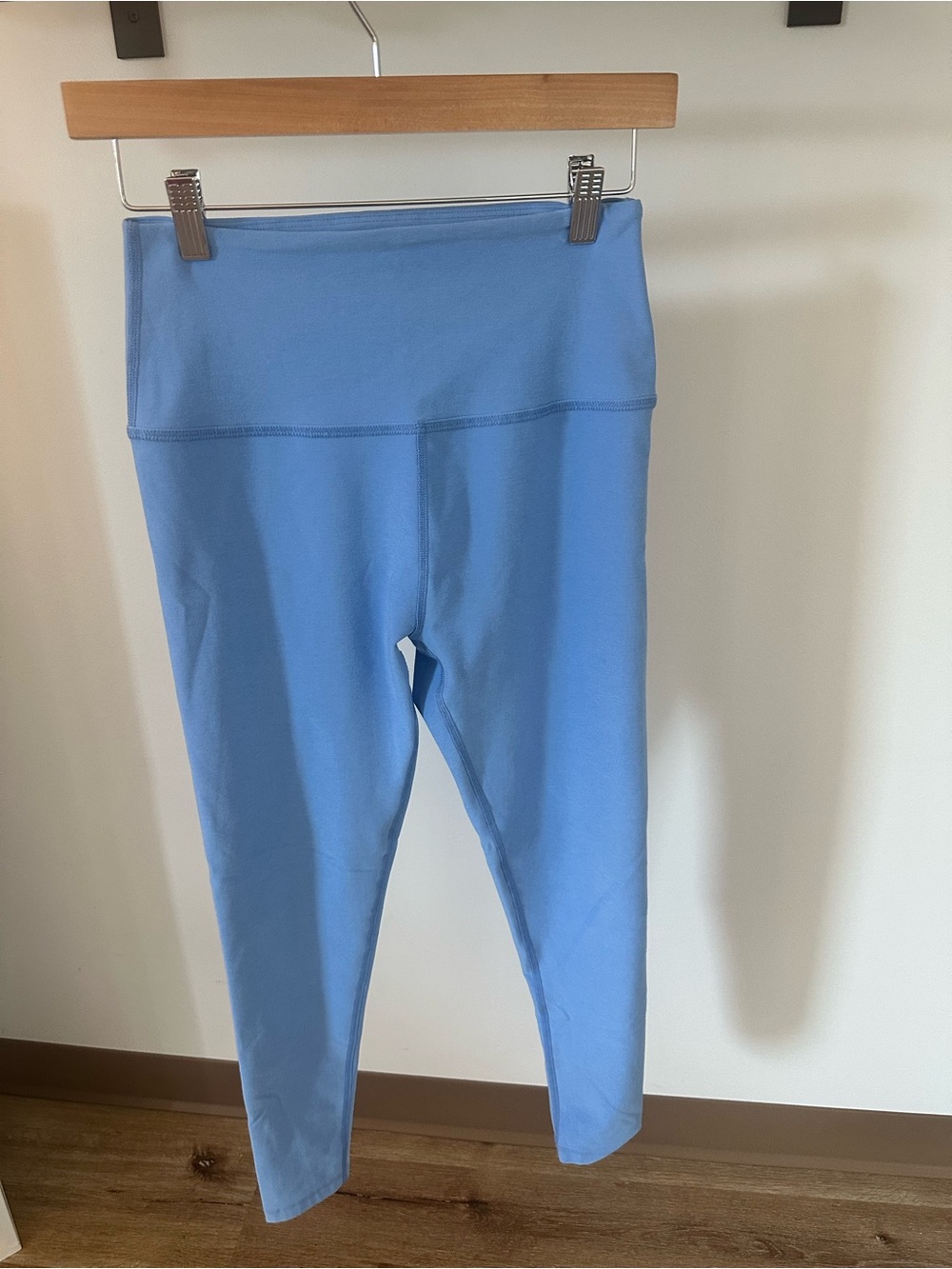 Beyond Yoga Light Blue High-Rise Leggings